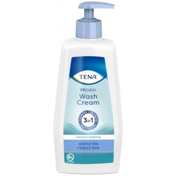 TENA ProSkin Wash Cream - Крем за измиване без изплакване с помпа (2 мл доза) x500 мл.