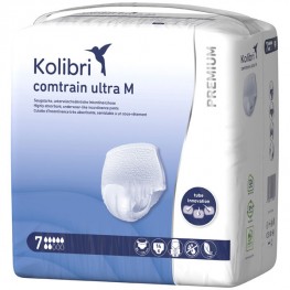 Kolibri Premium Ultra - Еднократно бельо, 7 капки -1600 мл, Размер M (80 - 120 см), 14 бр/опак