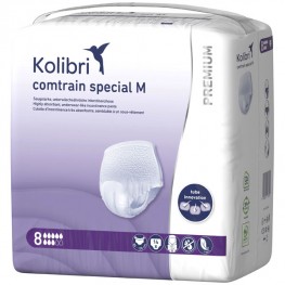 Kolibri Premium Special - Еднократно бельо, 8 капки - 2200 мл, Размер M (80-120 см), 14 бр/опак