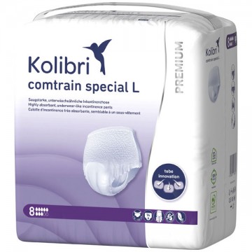 Kolibri Premium Special - Еднократно бельо, 8 капки - 2200 мл, Размер L (110-140 см), 14 бр/опак