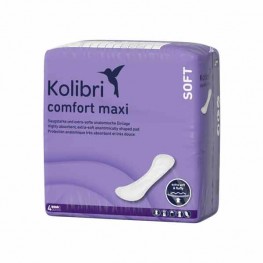 Kolibri Comfort Soft Maxi - Урологични подложки , 4 капки - 800 мл, 28 бр/опак