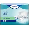 TENA Slip ProSkin Super - Пелени за възрастни хора при тежка инконтиненция - 7 капки - 1760 мл - Размер S (56 - 85 см) - 30 бр/опак 