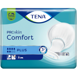 TENA Comfort Plus Подложка за инконтиненция с голям размер - 6 капки - 1600 мл - 46 бр/пак