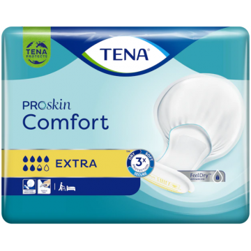TENA Comfort Extra Подложка за инконтиненция с голям размер - 6 1/2  капки - 1900 мл - 40 бр/пак