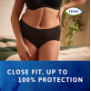 TENA Lady Pants Plus - Дискретно бельо за жени с висока талия, цвят Черен, Размер L, 8 бр./опак. TENA Lady Pants Plus - Дискретно бельо за жени с висока талия, цвят Черен, Размер L, 8 бр./опак.