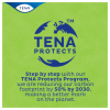 TENA Lady Pants Plus - Дискретно бельо за жени с висока талия, цвят Кремав, Размер L, 8 бр./опак.