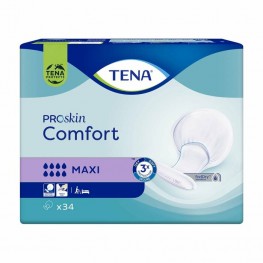 TENA Comfort Maxi Подложка за инконтиненция с голям размер - 8 капки - 2900 мл - 34 бр/пак