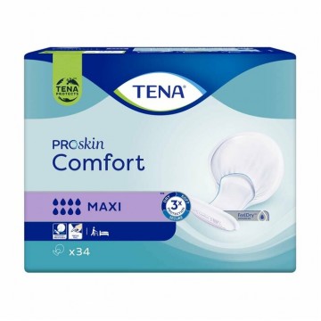 TENA Comfort Maxi Подложка за инконтиненция с голям размер - 8 капки - 2900 мл - 34 бр/пак