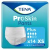 TENA ProSkin Pants Plus - Еднократно бельо, 6 капки (1440 мл), Размер XS, 14 бр/опак