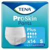 TENA ProSkin Pants Plus - Еднократно бельо, 6 капки (1440 мл), Размер S, 14 бр/опак
