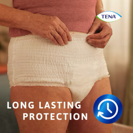 TENA ProSkin Pants Plus - Еднократно бельо, 6 капки (1440 мл), Размер L, 14 бр/опак