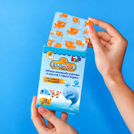 ESKIMO-3 Kids Рибено масло, желирани таблетки – 27 бр.