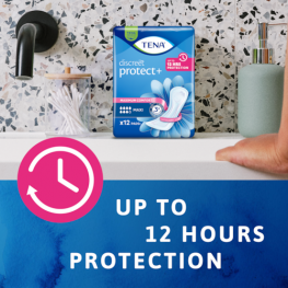 TENA Lady Protect +  Maxi Урологични превръзки - 7 капки - 798 мл х6 бр. 