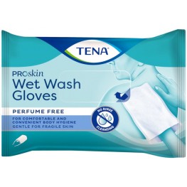 TENA ProSkin WWG - Мокри ръкавици за измиване на цялото тяло - БЕЗ изплакване х 8бр./пак.